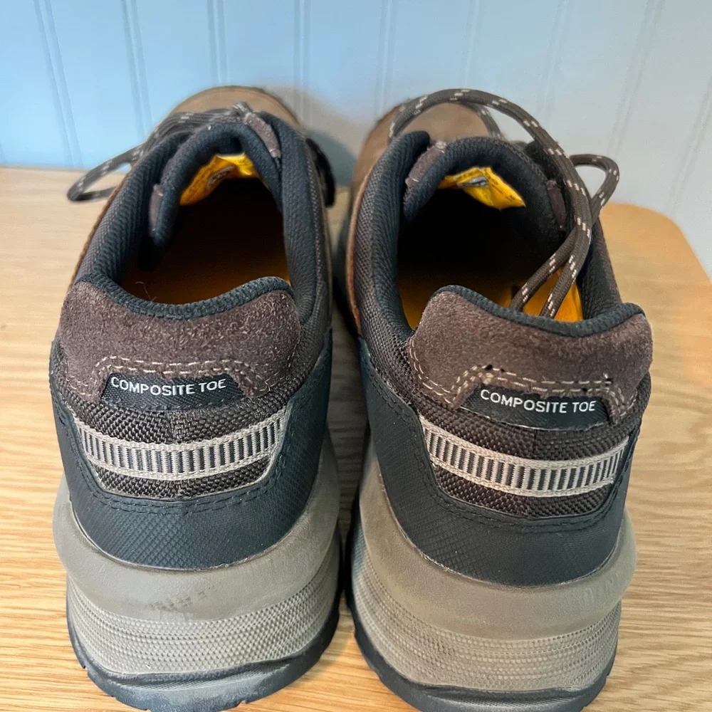 Caterpillar Men's Streamline 2.0 Brown Leather Work Shoes - Picture 5 of 7